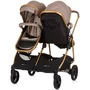 Carucior gemeni Chipolino Duo Smart 2 in 1 golden beige - 4