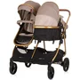 Carucior gemeni Chipolino Duo Smart 2 in 1 golden beige - 5