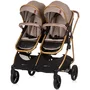 Carucior gemeni Chipolino Duo Smart 2 in 1 golden beige - 6