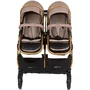 Carucior gemeni Chipolino Duo Smart 2 in 1 golden beige - 8