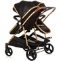 Carucior gemeni Chipolino Duo Smart 2 in 1 obsidian gold - 3