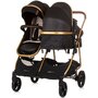 Carucior gemeni Chipolino Duo Smart 2 in 1 obsidian gold - 5