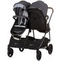 Carucior gemeni Chipolino Duo Smart 2 in 1 silver grey - 4