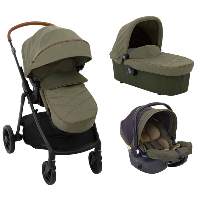 Carucior Graco Near2Me Khaki sistem 3 in 1