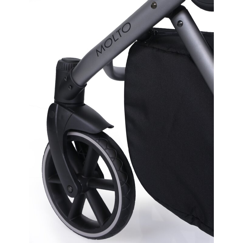Kunert - carucior molto 3 in 1 grafit jeans cadru grafit