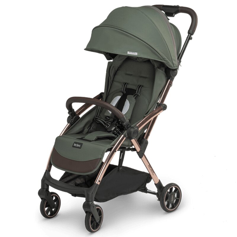 Leclerc - carucior sport influencer army, verde