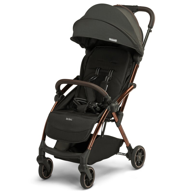 Leclerc - carucior sport influencer, maro/negru
