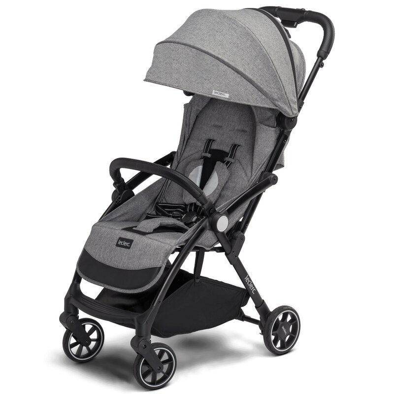 Leclerc - carucior sport influencer, gri/negru