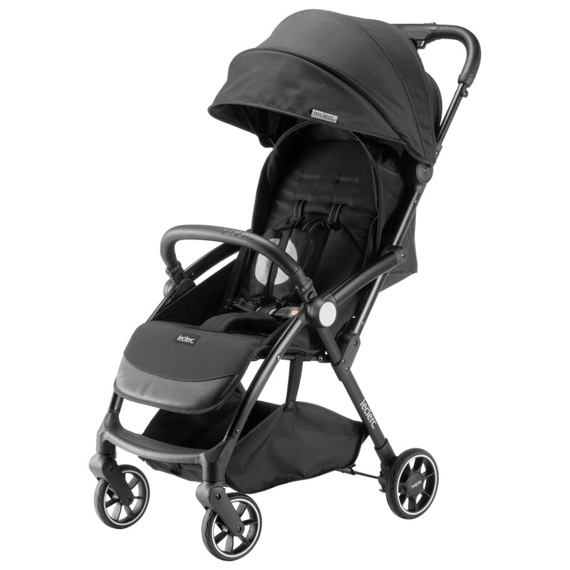 Leclerc - carucior sport magic fold plus, negru