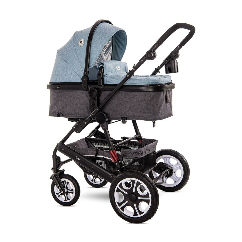 Lorelli - carucior 3 in 1 lora sky, albastru