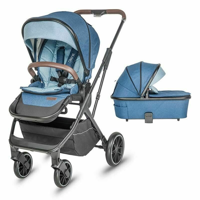 Coccolle - carucior 2 in 1 silene celestial, albastru