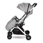 Carucior pentru nou-nascut, Myla, tip troller, Grey Black - 4