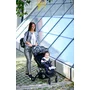 Carucior pentru nou-nascut, Myla, tip troller, Grey Black - 5