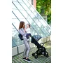 Carucior pentru nou-nascut, Myla, tip troller, Grey Black - 8