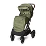 Carucior pentru nou-nascut Storm, pana la 22 kg, cadru aluminiu, Loden Green - 2