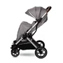 Carucior pentru nou-nascut Storm, pana la 22 kg, cadru aluminiu, Opaline Grey - 4