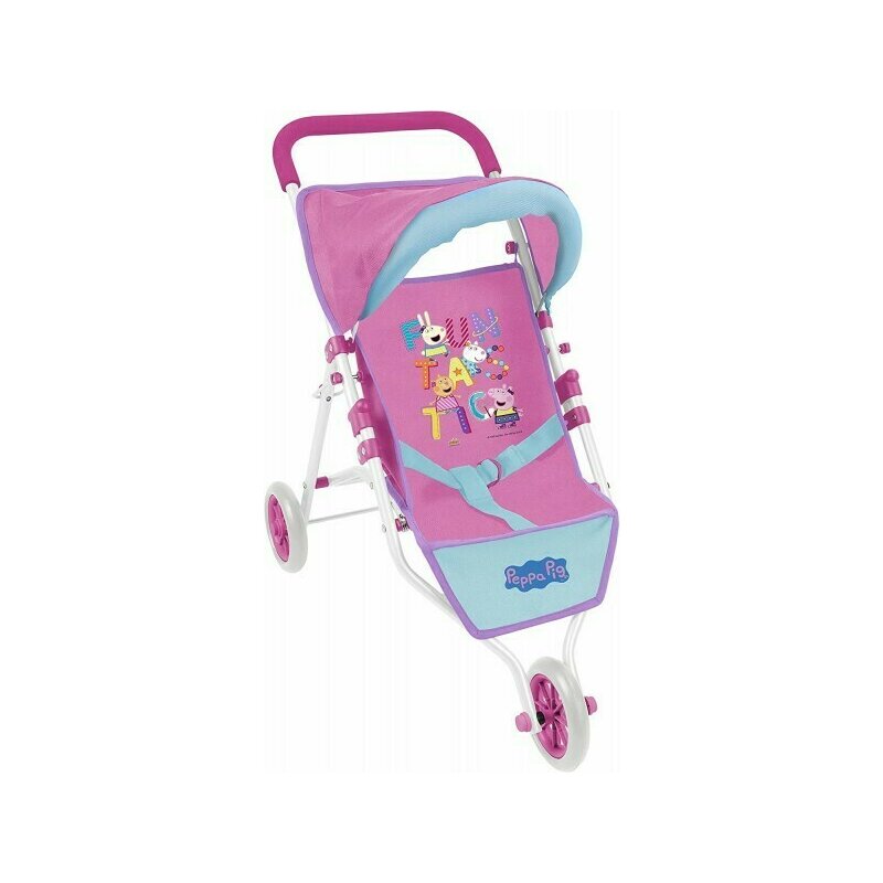 Carucior pentru papusi Saica Jogger Peppa Pig