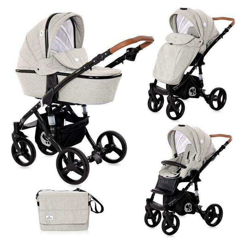 Lorelli - carucior 2 in 1 rimini steel, gri