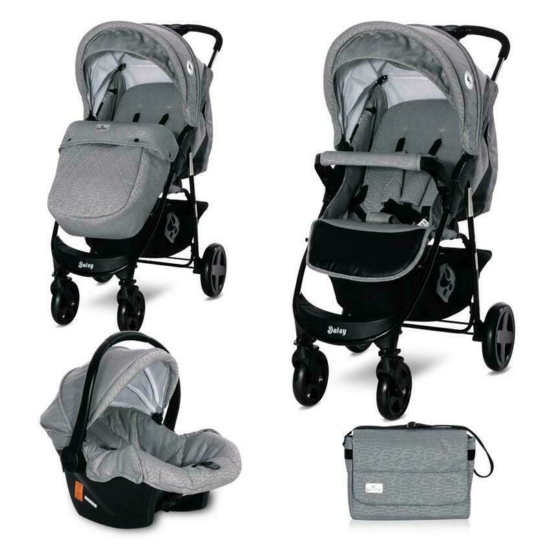 Lorelli - carucior 2 in 1 daisy basic, gri