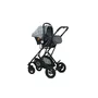 Lorelli - Carucior 3 in 1 Sena , Squared,  Cadru din aluminiu, Gri - 8