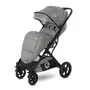 Lorelli - Carucior 2 in 1 Storm , Opaline,  Cadru din aluminiu, 0-22 kg, Cu cos auto inclus, Gri - 3