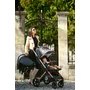 Lorelli - Carucior 2 in 1 Storm , Opaline,  Cadru din aluminiu, 0-22 kg, Cu cos auto inclus, Gri - 7