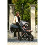 Lorelli - Carucior 2 in 1 Storm , Opaline,  Cadru din aluminiu, 0-22 kg, Cu cos auto inclus, Gri - 9