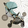 Carucior Sport AppeKids – Upp – Ultracompact, Pliere automata, De la nastere la 22kg - River Green - 3