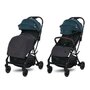 Carucior sport autofold, pana la 22 kg, Minori, Opal Green - 6