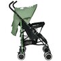 Carucior sport, Bebe Stars, Buggy Bunny, Pliabil, Usor, Pana la 15 kg, Copertina XL cu plasa si fereastra, Spatar si suport picioare reglabile, Coform cu EN1888-1:2018+A1:2022, 6-36 luni, Olive - 4