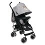 Carucior sport, Bebe Stars, Buggy Deer Pliabil, Usor, Pana la 15 kg, Copertina XL cu plasa si fereastra, Spatar si suport picioare reglabile, Coform cu EN1888-1:2018+A1:2022, 6-36 luni, Grey - 1
