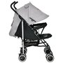 Carucior sport, Bebe Stars, Buggy Deer Pliabil, Usor, Pana la 15 kg, Copertina XL cu plasa si fereastra, Spatar si suport picioare reglabile, Coform cu EN1888-1:2018+A1:2022, 6-36 luni, Grey - 6