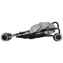 Carucior sport, Bebe Stars, Buggy Deer Pliabil, Usor, Pana la 15 kg, Copertina XL cu plasa si fereastra, Spatar si suport picioare reglabile, Coform cu EN1888-1:2018+A1:2022, 6-36 luni, Grey - 7