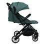 Carucior sport, Bebe Stars, Easy, Pliabil, Usor, Pana la 22 kg, Copertina XL cu fereastra, Spatar si suport picioare reglabile, Cu acoperitoare picioare si suport pahar, Coform cu EN1888-1,2:2018+A1:2022, Pine - 5