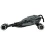 Carucior sport, Bebe Stars, Light, Pliabil, Usor, Pana la 15 kg, Copertina XL cu plasa si fereastra, Spatar si suport picioare reglabile, Coform cu EN1888-1:2018+A1:2022, 6-36 luni, Grey - 6