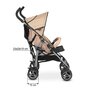 Carucior sport, Caretero, Alfa, Pana la 15 kg, Capotina pliabila, Cos depozitare, Spatar reglabil, Pliere rapida, Greutate 5 kg, Conform EN1888, 6 luni+, Violet - 15
