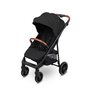 Carucior sport, Caretero, Elma, Pliabil, De la nastere, Pana la 22 kg, Capotina extensibila, Spatar, maner si suport picioare reglabile, Cos depozitare, Cadru din aluminiu, Cu accesorii, 0-48 luni, Negru - 4