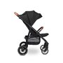 Carucior sport, Caretero, Elma, Pliabil, De la nastere, Pana la 22 kg, Capotina extensibila, Spatar, maner si suport picioare reglabile, Cos depozitare, Cadru din aluminiu, Cu accesorii, 0-48 luni, Negru - 8