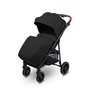 Carucior sport, Caretero, Elma, Pliabil, De la nastere, Pana la 22 kg, Capotina extensibila, Spatar, maner si suport picioare reglabile, Cos depozitare, Cadru din aluminiu, Cu accesorii, 0-48 luni, Negru - 1