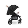 Carucior sport, Caretero, Elma, Pliabil, De la nastere, Pana la 22 kg, Capotina extensibila, Spatar, maner si suport picioare reglabile, Cos depozitare, Cadru din aluminiu, Cu accesorii, 0-48 luni, Negru - 9