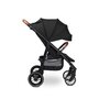 Carucior sport, Caretero, Elma, Pliabil, De la nastere, Pana la 22 kg, Capotina extensibila, Spatar, maner si suport picioare reglabile, Cos depozitare, Cadru din aluminiu, Cu accesorii, 0-48 luni, Negru - 10
