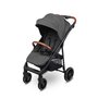 Carucior sport, Caretero, Elma, Pliabil, De la nastere, Pana la 22 kg, Capotina extensibila, Spatar, maner si suport picioare reglabile, Cos depozitare, Cu accesorii, 0-48 luni, Gri - 3