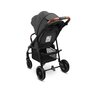 Carucior sport, Caretero, Elma, Pliabil, De la nastere, Pana la 22 kg, Capotina extensibila, Spatar, maner si suport picioare reglabile, Cos depozitare, Cu accesorii, 0-48 luni, Gri - 4