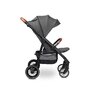 Carucior sport, Caretero, Elma, Pliabil, De la nastere, Pana la 22 kg, Capotina extensibila, Spatar, maner si suport picioare reglabile, Cos depozitare, Cu accesorii, 0-48 luni, Gri - 7
