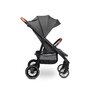 Carucior sport, Caretero, Elma, Pliabil, De la nastere, Pana la 22 kg, Capotina extensibila, Spatar, maner si suport picioare reglabile, Cos depozitare, Cu accesorii, 0-48 luni, Gri - 8