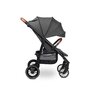 Carucior sport, Caretero, Elma, Pliabil, De la nastere, Pana la 22 kg, Capotina extensibila, Spatar, maner si suport picioare reglabile, Cos depozitare, Cu accesorii, 0-48 luni, Gri - 9