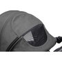 Carucior sport, Caretero, Elma, Pliabil, De la nastere, Pana la 22 kg, Capotina extensibila, Spatar, maner si suport picioare reglabile, Cos depozitare, Cu accesorii, 0-48 luni, Gri - 13