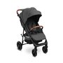Carucior sport, Caretero, Elma, Pliabil, De la nastere, Pana la 22 kg, Capotina extensibila, Spatar, maner si suport picioare reglabile, Cos depozitare, Cu accesorii, 0-48 luni, Gri - 1