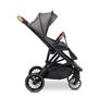 Carucior sport, Caretero, Ratio, Pliabil, De la nastere, Pana la 22 kg, Capotina extensibila, Spatar si suport picioare reglabile, Cos depozitare, Cadru din aluminiu, Cu accesorii, 0-48 luni, Gri - 7