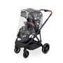 Carucior sport, Caretero, Ratio, Pliabil, De la nastere, Pana la 22 kg, Capotina extensibila, Spatar si suport picioare reglabile, Cos depozitare, Cadru din aluminiu, Cu accesorii, 0-48 luni, Gri - 8